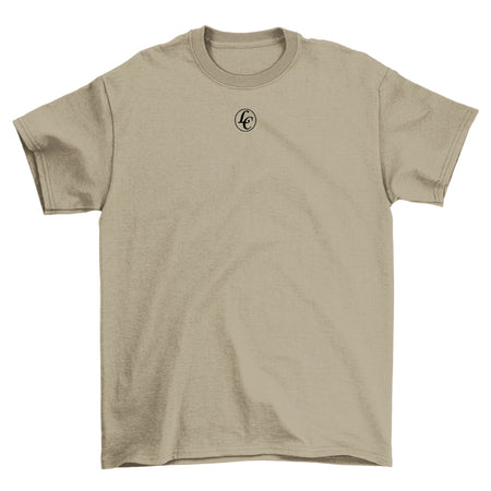 Beige Here For The Pie Short Sleeve Tee - motivational streetwear apparel by Lamir Collection