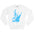 Light-blue Queen Sweatshirt - motivational streetwear apparel by Lamir Collection