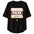 Black t-shirt with 'PRAY' text design on a white background