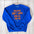 Blue Dreams Don't Work Unless You Do Sweatshirt - motivational streetwear apparel by Lamir Collection