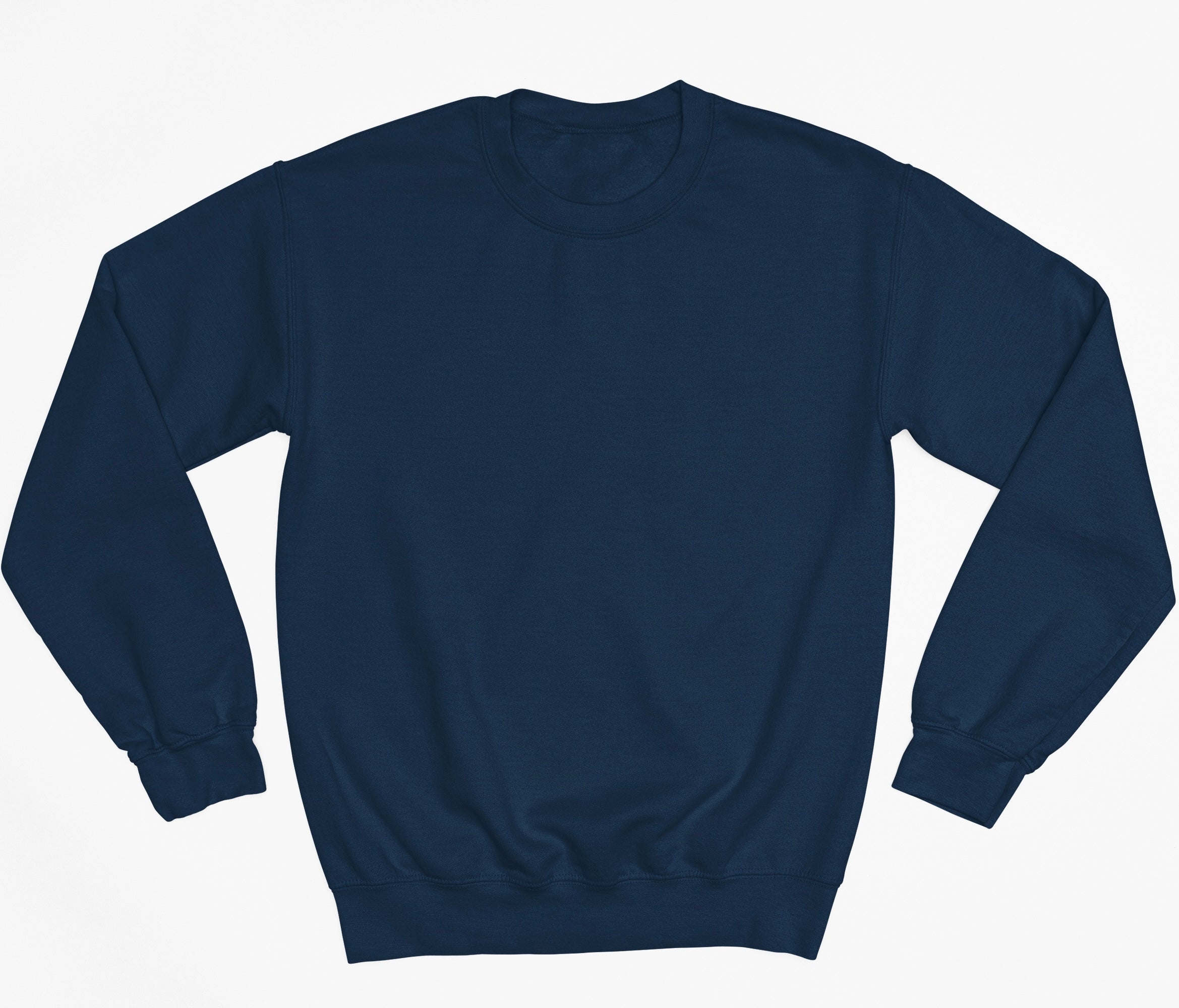 Navy-1 Premium Basic Fleece Sweatshirt - motivational streetwear apparel by Lamir Collection