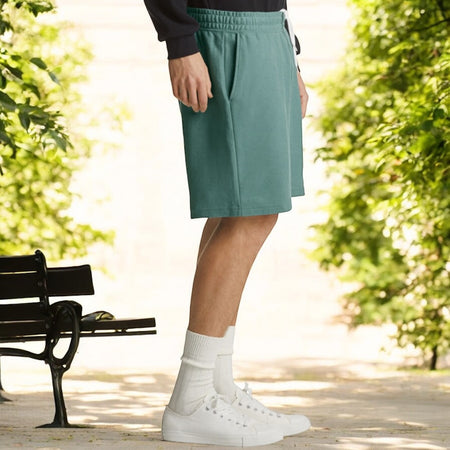 Seafoam LC Premium Pique Shorts - motivational streetwear apparel by Lamir Collection