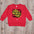 Red Good Vibes Only Toddler Sweatshirt - motivational streetwear apparel by Lamir Collection