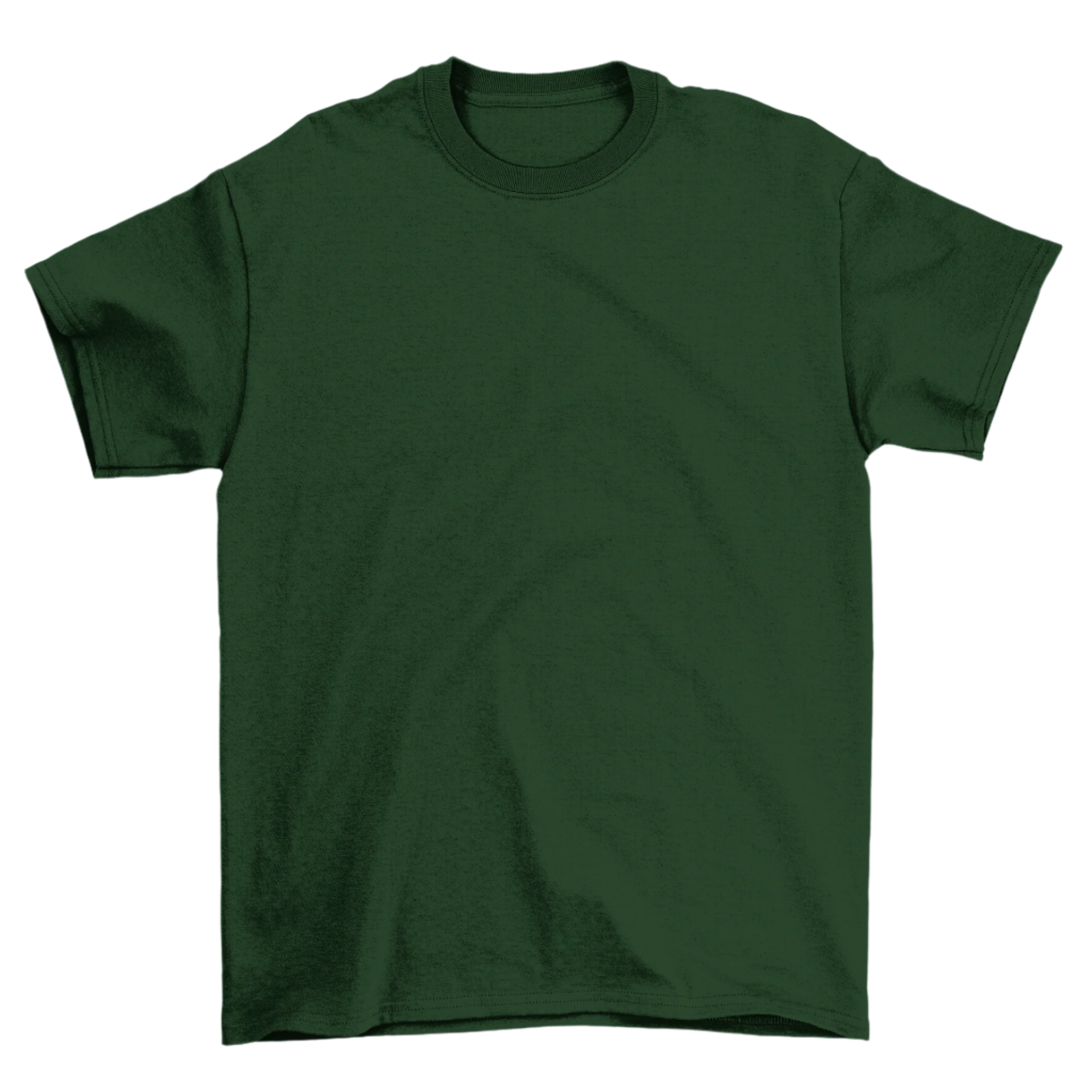 Forest Green Premium Basic Short Sleeve Tee - motivational streetwear apparel by Lamir Collection