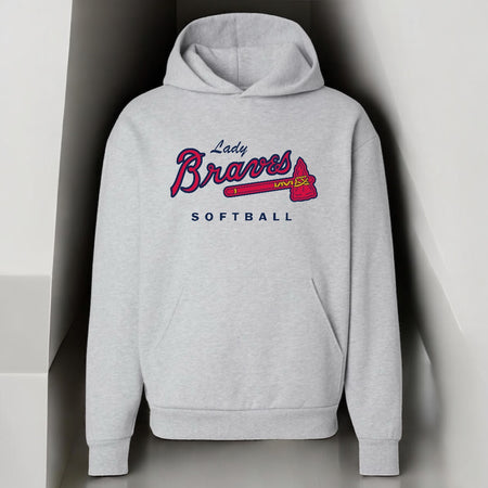 Grey Lady Braves Softball Sweatshirt/Hoodie - motivational streetwear apparel by La Mir Collection