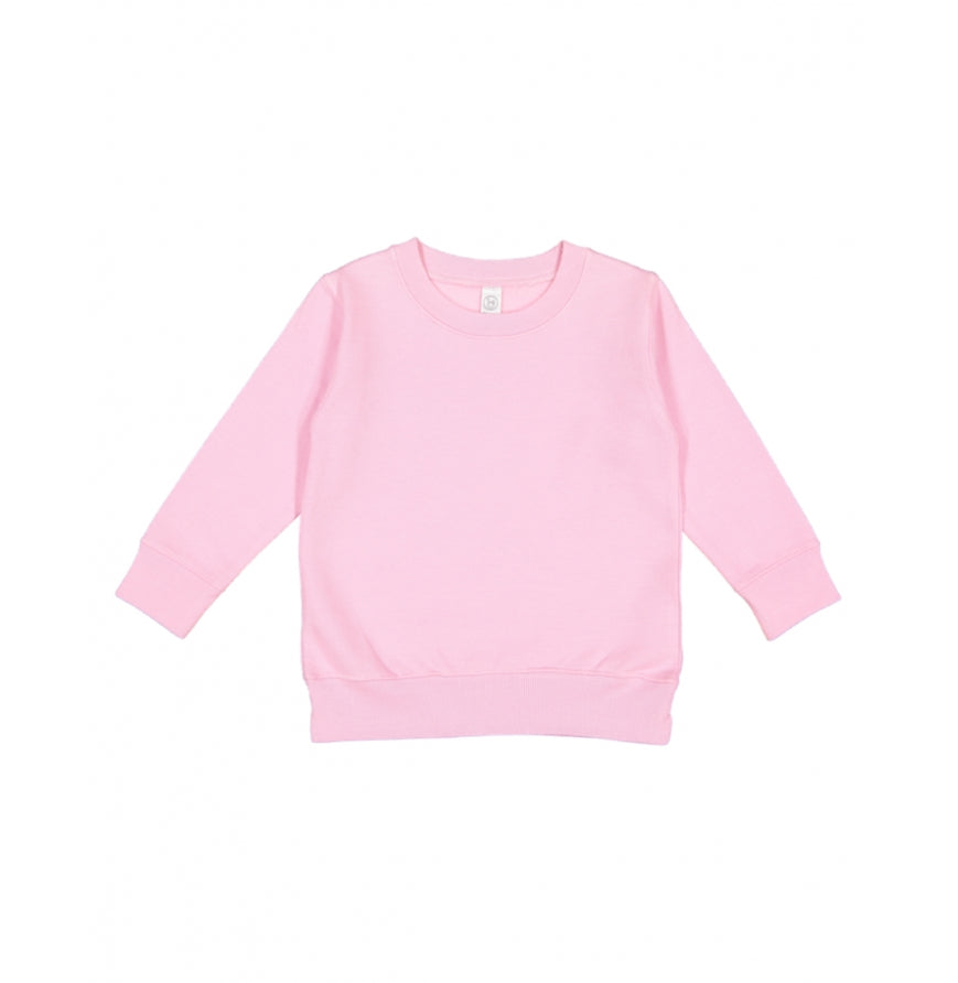 Pink Toddler Premium Basic Sweatshirt - motivational streetwear apparel by Lamir Collection