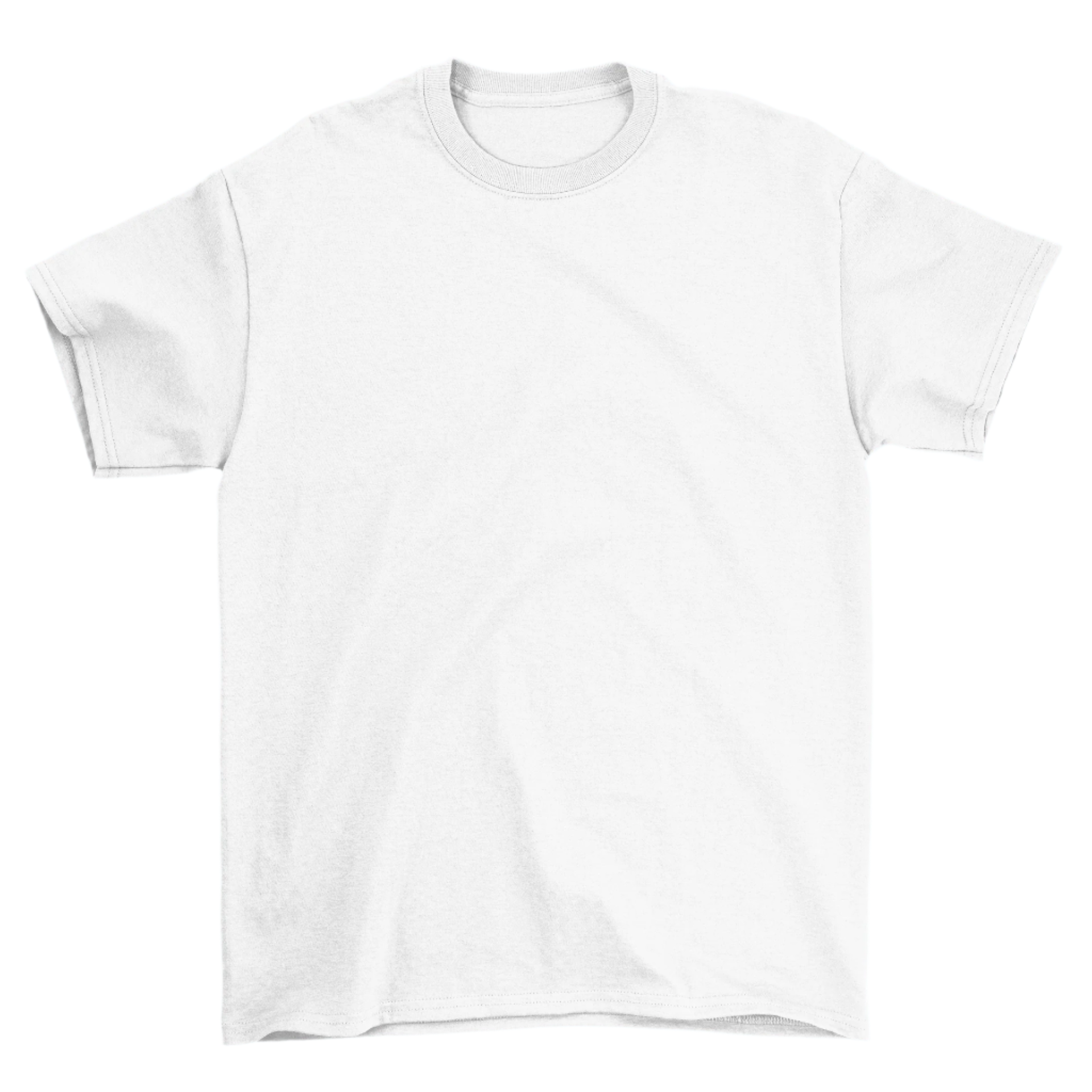 White Premium Basic Short Sleeve Tee - motivational streetwear apparel by Lamir Collection