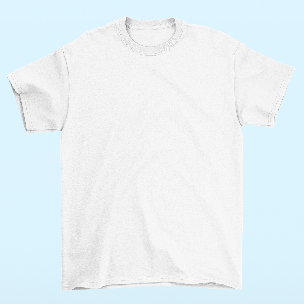 White Premium Basic Short Sleeve Tee - motivational streetwear apparel by Lamir Collection