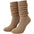 Soft Ribbed Women's Slouch Socks