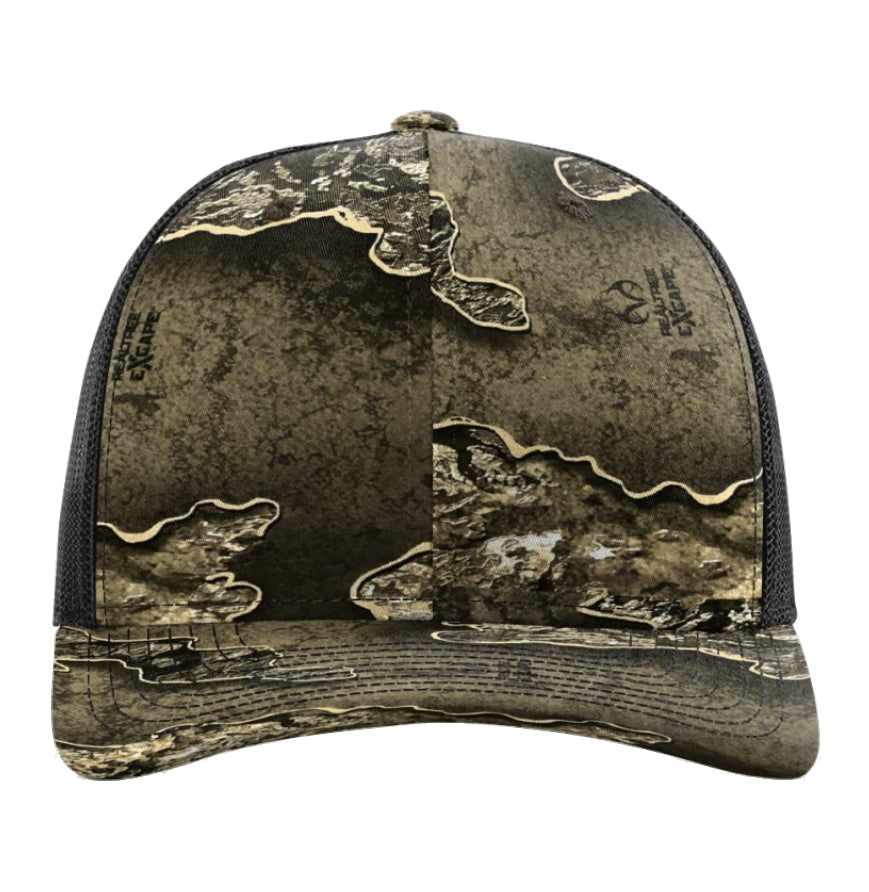 Camo Snapback Trucker Hat