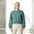 Seafoam Cozy Women's Basic Fleece Sweatshirt - motivational streetwear apparel by Lamir Collection