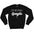 Black Spiritual Gangsta Sweatshirt - motivational streetwear apparel by Lamir Collection