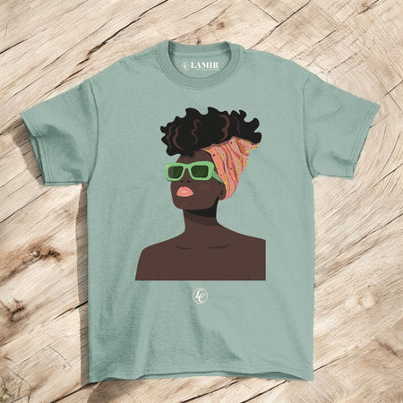 Mint In Tune Short Sleeve Tee - motivational streetwear apparel by Lamir Collection