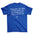 Blue Stop Doing List Short Sleeve Tee - motivational streetwear apparel by Lamir Collection