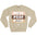 Beige Pray On It Sweatshirt - motivational streetwear apparel by Lamir Collection