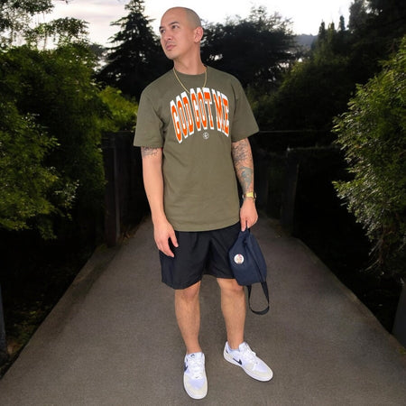 Hemp God Got Me Short Sleeve Tee - motivational streetwear apparel by Lamir Collection