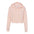 Coral LC Women's Lightweight Cropped Hoodie - motivational streetwear apparel by Lamir Collection