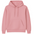 Pink hoodie on a white background