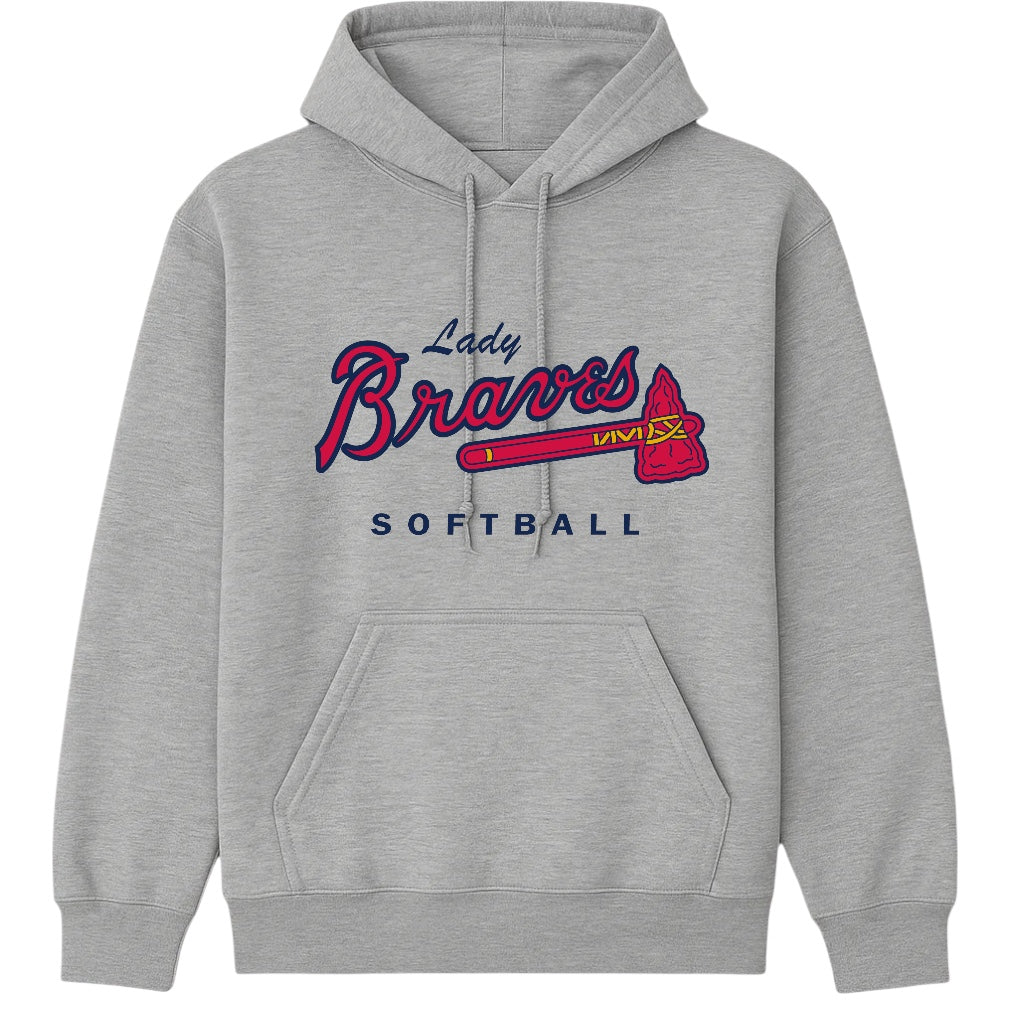 Lady Braves Softball Hoodies