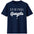 Navy blue t-shirt with 'Spiritual Gangsta' text on a white background