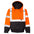 Orange LC Safety Bomber Jacket - motivational streetwear apparel by Lamir Collection