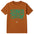 Brown t-shirt with green 'Authentic Edition' text on a white background