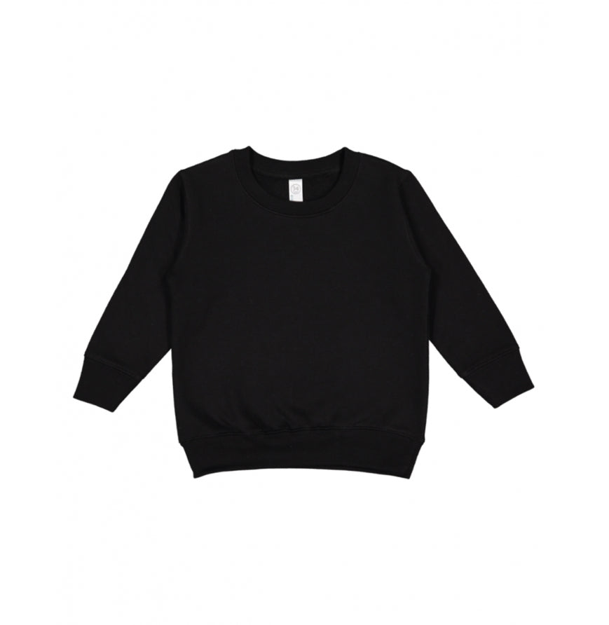 Black Toddler Premium Basic Sweatshirt - motivational streetwear apparel by Lamir Collection