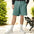 Seafoam LC Premium Pique Shorts - motivational streetwear apparel by Lamir Collection