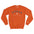 Orange Texas Lone Star Sweatshirt - motivational streetwear apparel by Lamir Collection