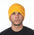 Gold Cuffed Basic Beanie - motivational streetwear apparel by Lamir Collection