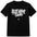 Black t-shirt with 'Self Love Club' text on a white background