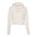Beige LC Women's Lightweight Cropped Hoodie - motivational streetwear apparel by Lamir Collection