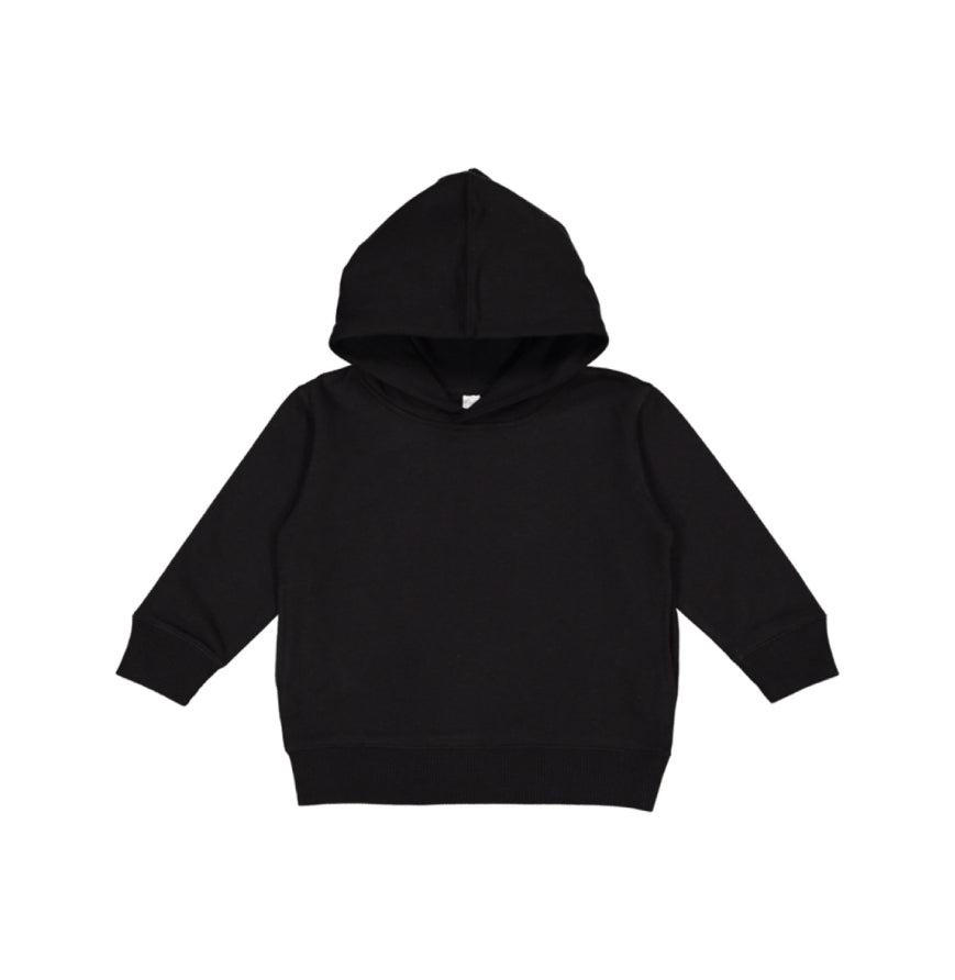 Black LC Premium Toddler/Youth Fleece Hoodie - motivational streetwear apparel by Lamir Collection