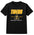 Black t-shirt with 'Tigers Basketball' text and logo on a white background