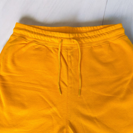 Gold LC Premium Terry Shorts - motivational streetwear apparel by Lamir Collection
