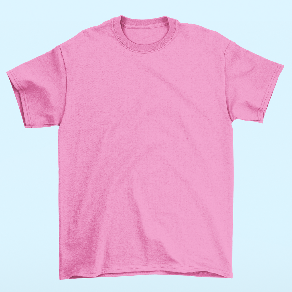 Pink Premium Basic Short Sleeve Tee - motivational streetwear apparel by Lamir Collection