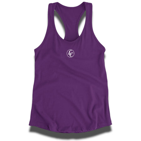 Purple LC Women's Racerback - motivational streetwear apparel by Lamir Collection