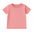Pink toddler t-shirt on a white background