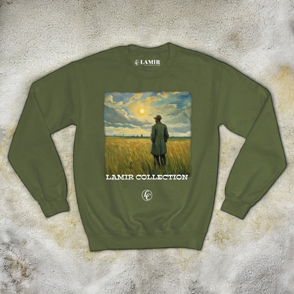 Sage I Am Art Sweatshirt - motivational streetwear apparel by Lamir Collection