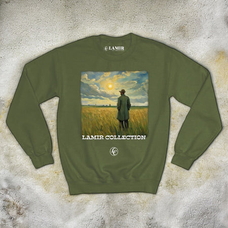 Sage I Am Art Sweatshirt - motivational streetwear apparel by Lamir Collection