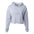 Gray LC Women's Lightweight Cropped Hoodie - motivational streetwear apparel by Lamir Collection