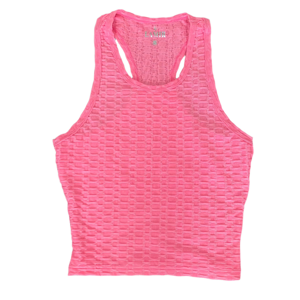 Women's Textured Spandex Set