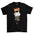 Black Unique Short Sleeve Tee - motivational streetwear apparel by Lamir Collection