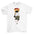 White Unique Short Sleeve Tee - motivational streetwear apparel by Lamir Collection