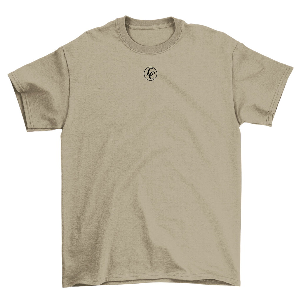 Beige Here For The Pie Short Sleeve Tee - motivational streetwear apparel by Lamir Collection