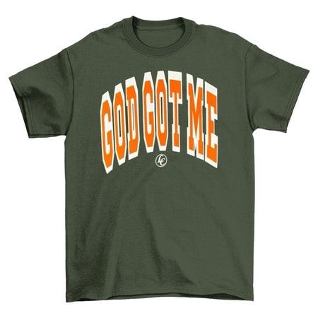 Hemp God Got Me Short Sleeve Tee - motivational streetwear apparel by Lamir Collection