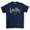 Navy Faith Short Sleeve Tee - motivational streetwear apparel by Lamir Collection