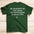 Forest green Be Happy In Real Life Short Sleeve Tee - motivational streetwear apparel by Lamir Collection