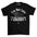 Black I'm Not Lazy Short Sleeve Tee - motivational streetwear apparel by Lamir Collection