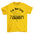 Yellow I'm Not Lazy Short Sleeve Tee - motivational streetwear apparel by Lamir Collection